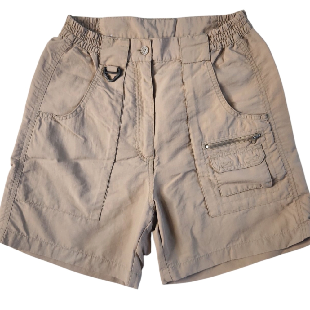 Vintage World Wide Sportsman Utility Cargo Shorts Size 4 Jurassic Park Vibes